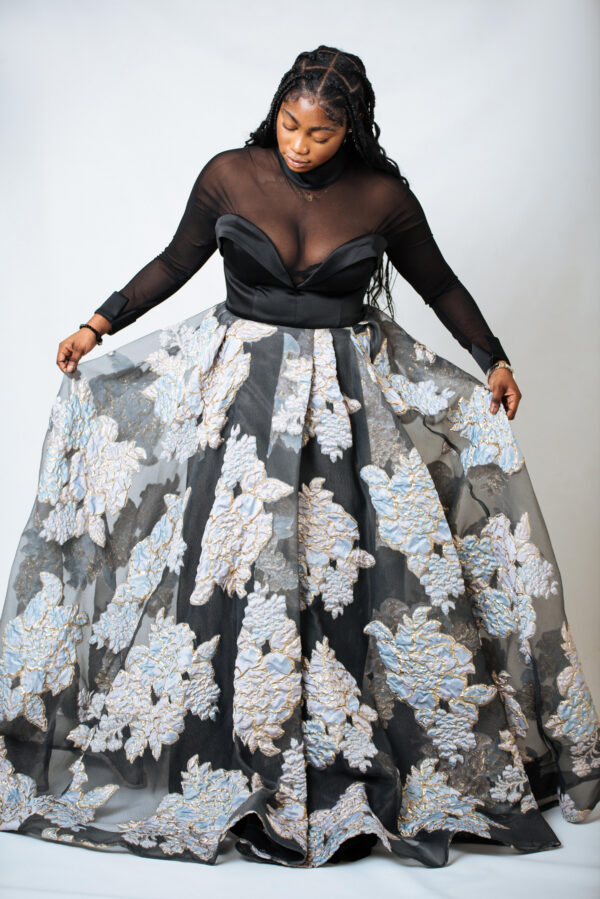 Full skirt 2024 ball gown